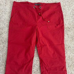 Prana Tie Waist Capris